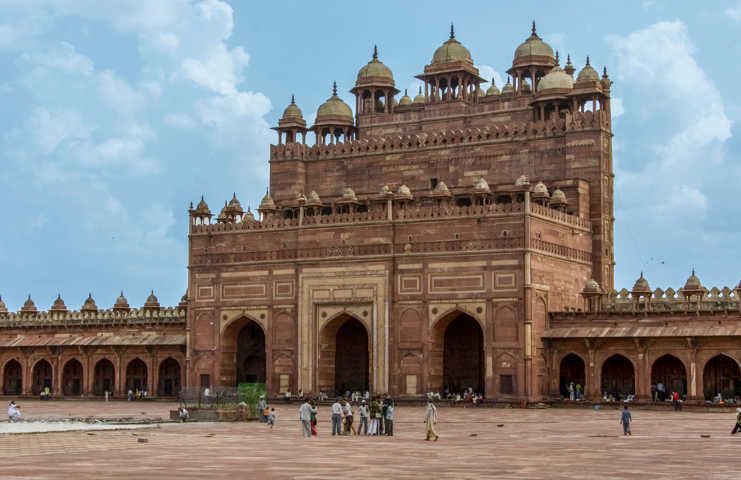 06 - India - Fatehpur Sikri - Darwaza Buland o puerta de la Magnificencia
